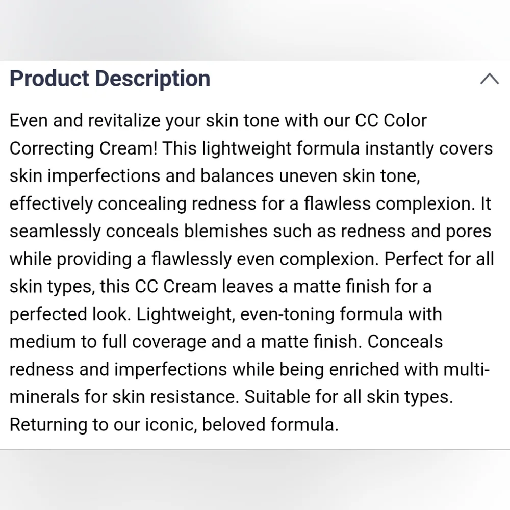 Farmasi CC Cream in Light